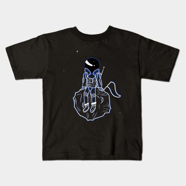 spaceman Kids T-Shirt by GanterST